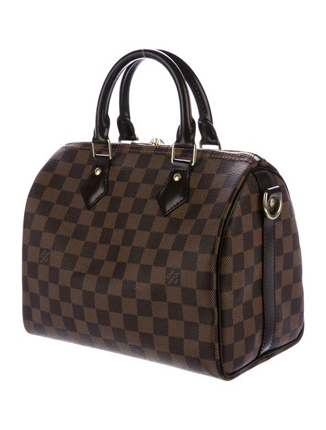 speedy 25 bandoulière damier